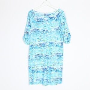 Lilly Pulitzer Camie Resort High Tide Toile Dress